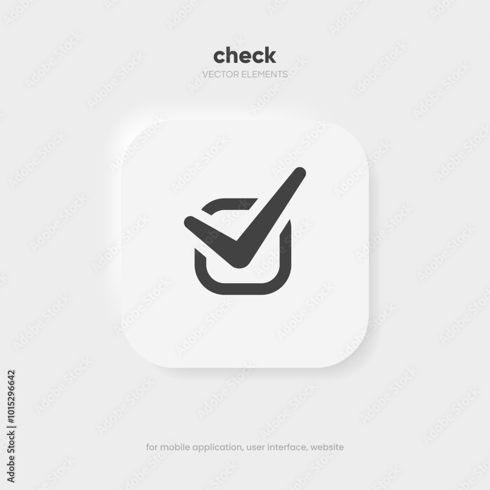 Poster yes or no icon. green tick symbol and red cross sign in circle. checkmark and check icon. approval. 