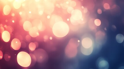 Obraz premium Mesmerizing Bokeh Lights: A Vibrant Display of Color and Depth