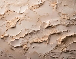 Fototapeta premium modern industrial putty wall structure with muted colors may used as a background in beige rose