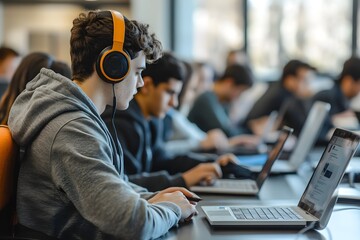 Remote education online class