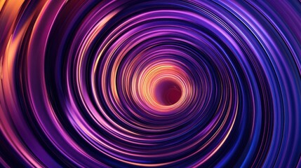 Abstract motion circle modern cyberspace digital tunnel Seamless loop tenchnology video background