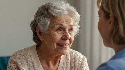 portrait of a senior woman