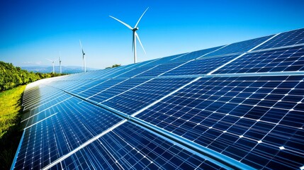 Renewable Energy: Harnessing the Power of Wind and Solar Panels
