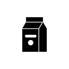 Milk, drink food icon. Restaurant line editable sign.  Public catering related icon. Menu category. Vector illustration in modern thin line style.