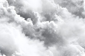Gray color. Abstract background of textured gray clouds suggesting an impending storm or dramatic atmosphere.