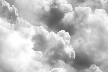 Gray color. Abstract background of textured gray clouds suggesting an impending storm or dramatic atmosphere.