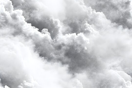 Gray color. Abstract background of textured gray clouds suggesting an impending storm or dramatic atmosphere.