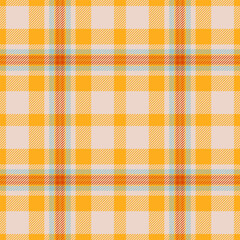 Male background plaid textile, vintage pattern seamless tartan. Herringbone texture check vector fabric in light and amber colors.