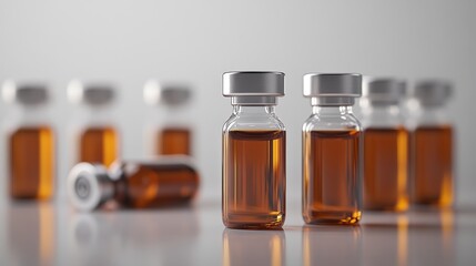 Medical vials. Pharmacy