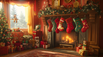 St. Nicholas' Eve in Germany: The Joyful Tradition of Hanging Colorful Stockings