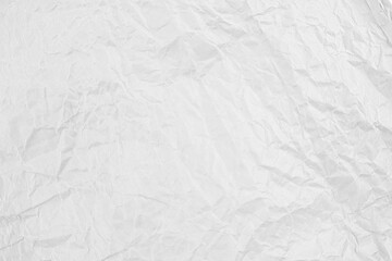 Gray crumpled paper texture pattern. Rough grunge old blank.