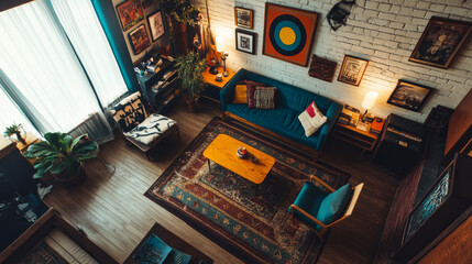 An eclectic apartment of cultural treasures