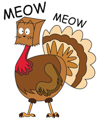 Meow Funny Turkey Cat Face Turkey Shirt, perfect Thanksgiving day gift, funny turkey wine, family t-shirt, turkey day gift shirt excellent present, turkey day party, thanksgiving graphic tee