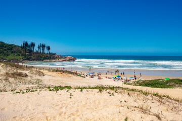 praia tropical do sul do Brasil a Praia da Joaquina Florianópolis Santa Catarina Brasil Florianopolis