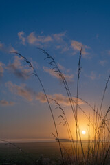 Beautiful sun rise in Denmark