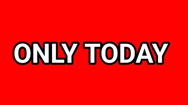 Super sale 60% off only today limited time offer video animation for sale promotion, advertisement, ad