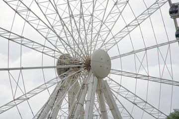 Central axis of a Ferris wheel