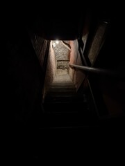 Creepy basement entrance