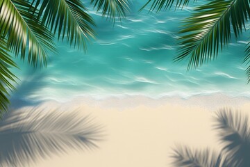 A stunning close up of a pristine tropical beach
