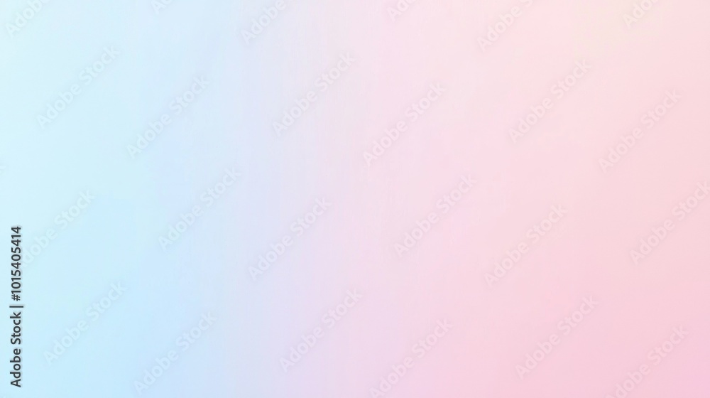 Poster soft pastel colors blend from pink to blue in this serene and calming gradient background, perfect f