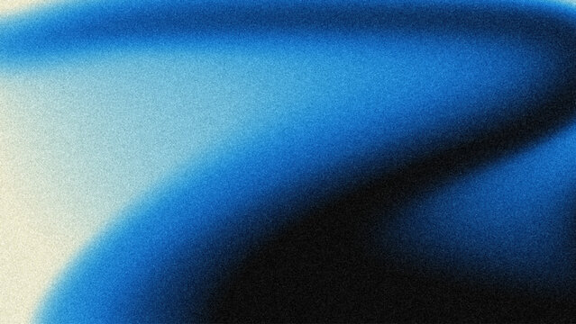 Abstract background grainy texture. Wallpaper. Blue gradient mix horizontal background.