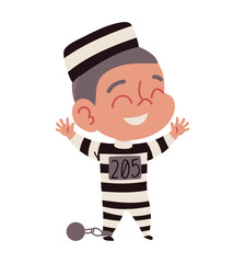 prisoner boy disguise for halloween