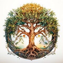 circle tree of life