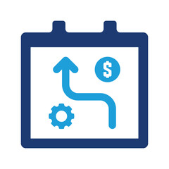 Obraz premium Business plan icon