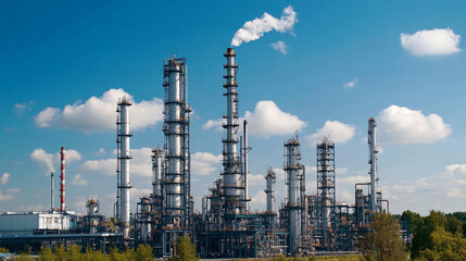 Obraz premium An analysis of the competitive landscape in the chemical industry.