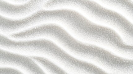 Fototapeta premium Delicate White Sand Patterns Close-Up Revealing Natural Textures and Shapes for Coastal Aesthetic and Beach Photography Inspiration in Nature Background