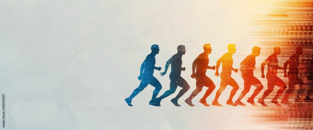 Poster the evolution of movement a dynamic representation of running progression