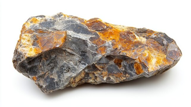 Stunning close-up of raw Brucite mineral stone showcasing natural textures and colors ideal for geology enthusiasts mineral collectors and eco-friendly design