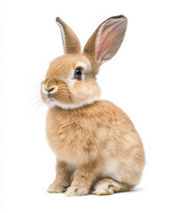 Fototapeta premium rabbit isolated on white background