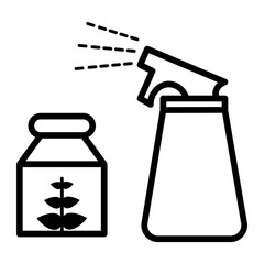 fertilizer Line Icon