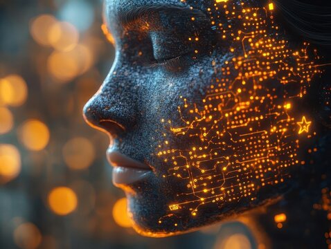 european unions regulation for artificial intelligence, focusing on governance and ethical standards, depicted through symbolic imagery representing trust, safety, and innovation