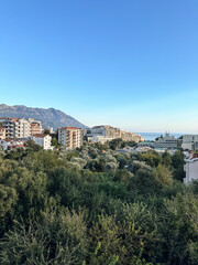 Becici, Montenegro, View of the city