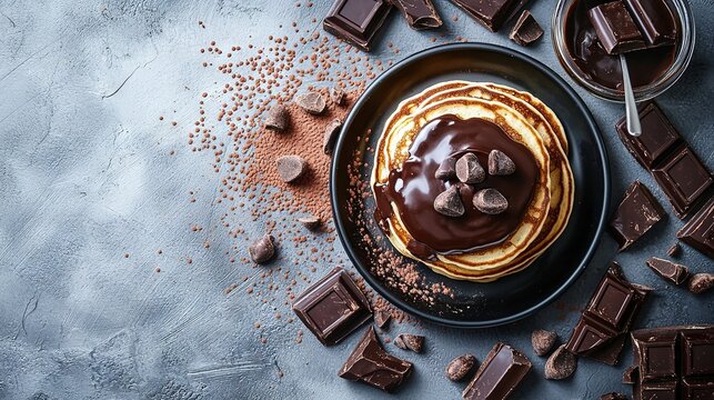  A dish featuring chocolate and marshmallows on top and a separate bowl containing the same elements