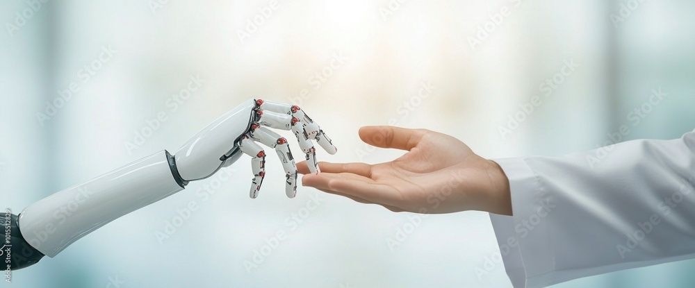 Poster exploring the future human-robot interaction and collaboration in technology