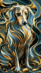 illustration of a dog