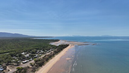 Aerial photo of Balgal Beach Townsville Queensland Australia