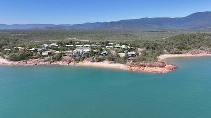 Aerial photo of Toomulla Beach Townsville Queensland Australia