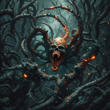  &ldquo;Skull of the Enchanted Forest&rdquo;