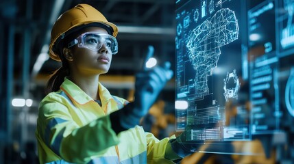 African-American engineer integrates AI into construction technology Improved project management and security protocols