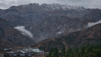 view from the mountain