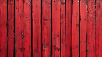 Red Wooden Plank Texture Background