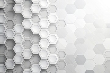 Fototapeta premium geometric pattern of hexagons on white background