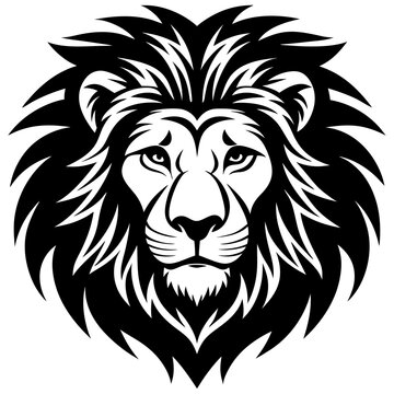 recommend clip art: lion head mascot