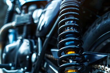 Shock Absorber&rsquo;s motorcycle for reducing vibration when drive