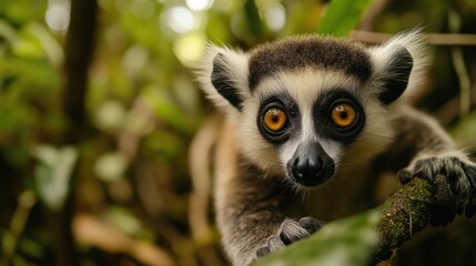 Obraz premium Endangered species status: Monitoring and assessing the risk of extinction for vulnerable animals and plants