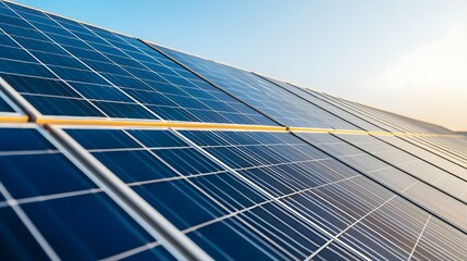 Obraz premium Solar Panel Close Up